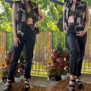 Vintage full zip vest